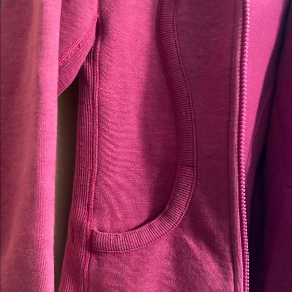 Lululemon Cozy Magenta Zip-Up Hoodie - Picture 6 of 6